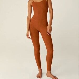 NWT Beyond Yoga Rust Uplevel Jumpsuit XS